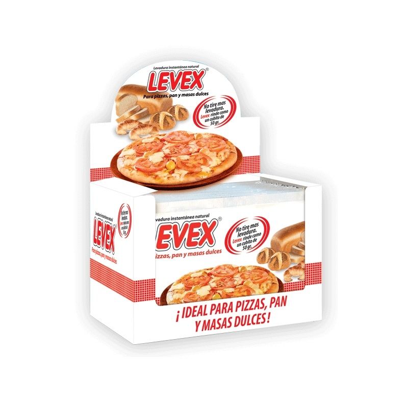 Levadura seca "Levex" x2und c/masa madre