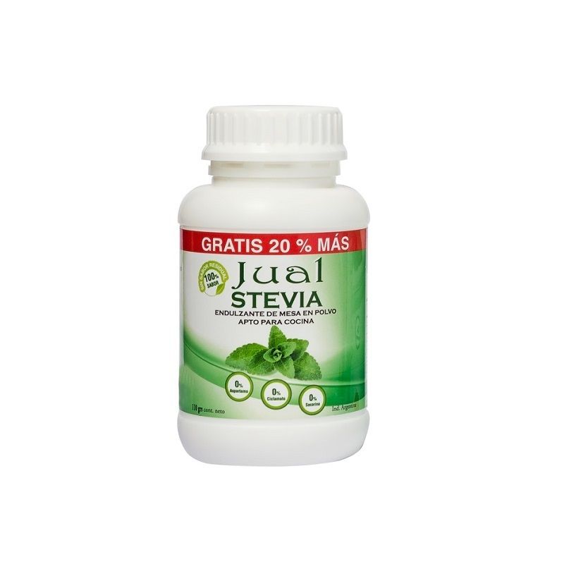 Stevia en polvo frasco "Jual"