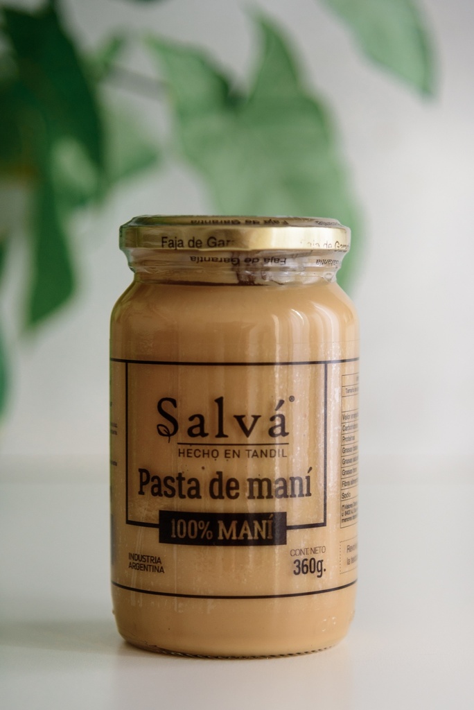 Mantequilla de Mani natural "Salva Foods"