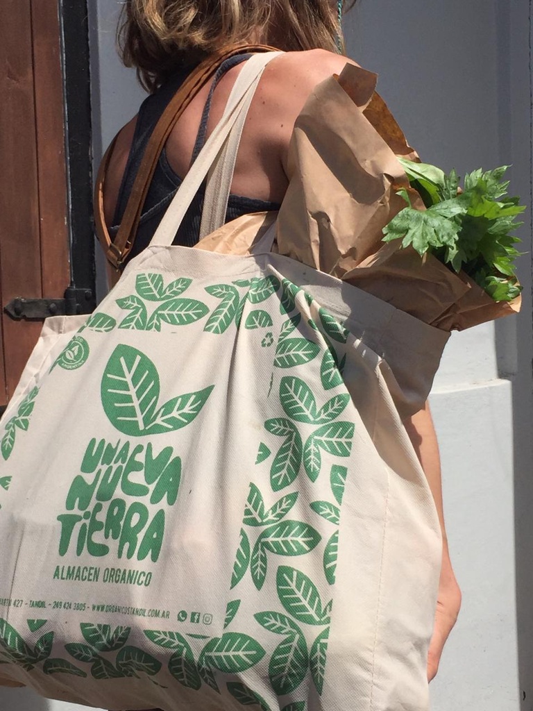 Bolsa de Tela Retornable "Una Nueva Tierra"