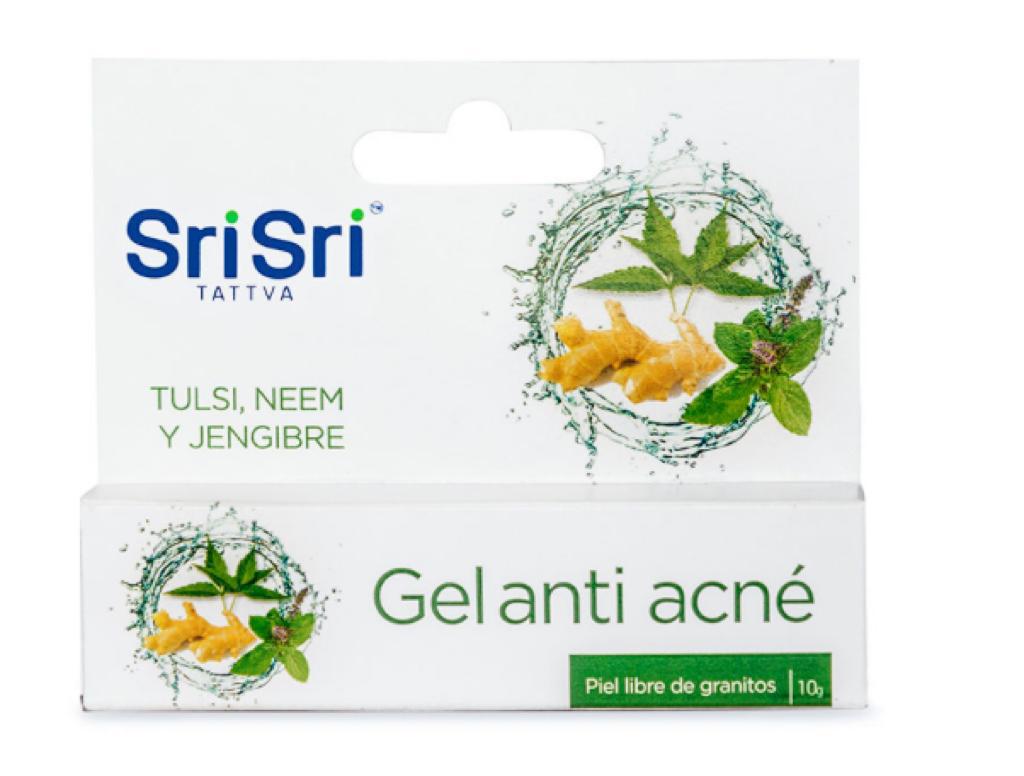 GEL ANTI ACNE (puntos negros) SRI SRI TATTVA x 10g