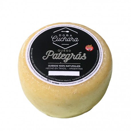Queso Pategras horma 600gr "Doña Cuchara"