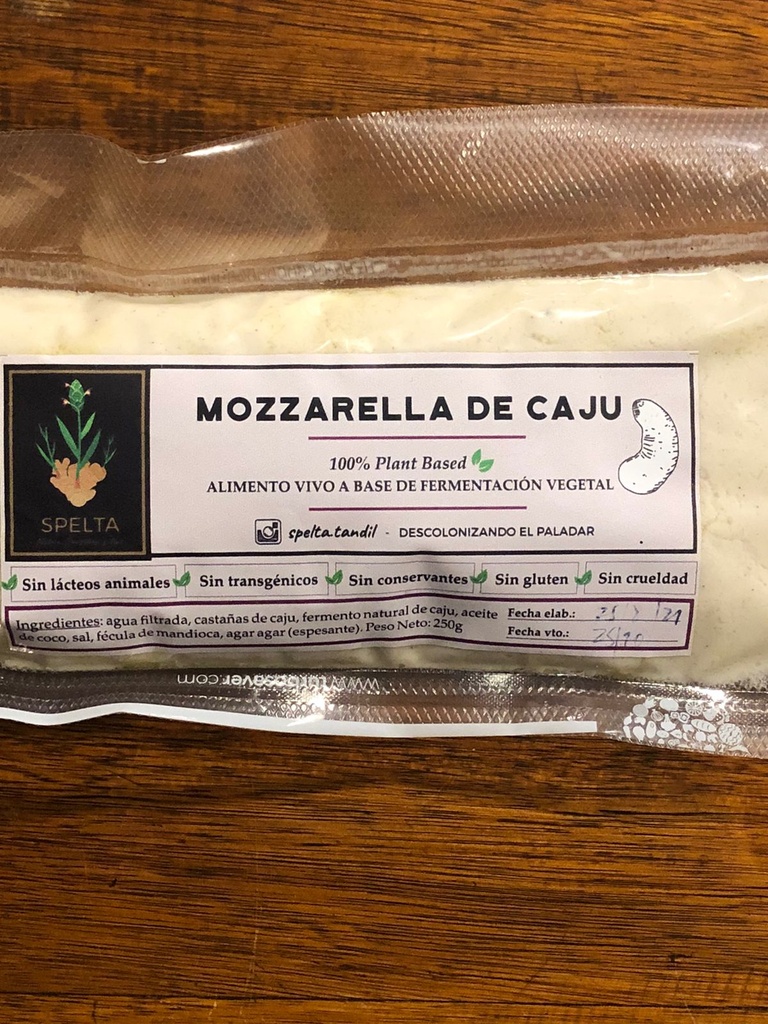 MOZZARELLA DE CAJU "SPELTA"