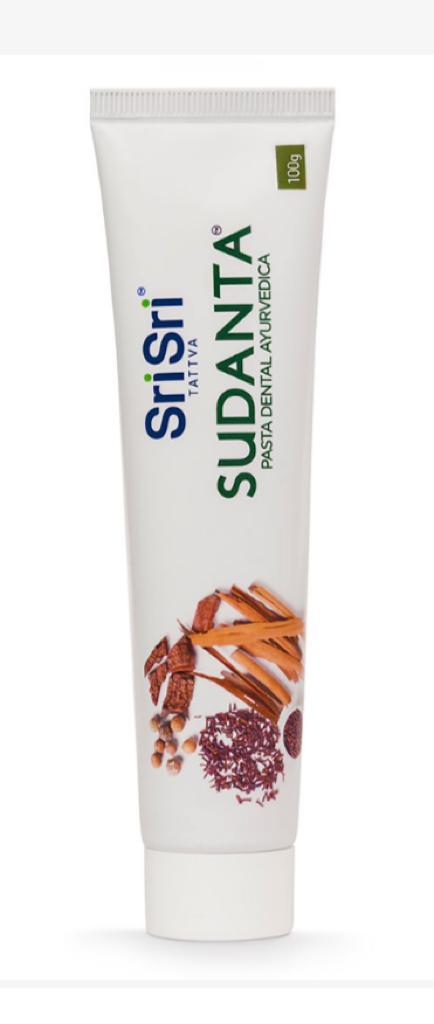 SUDANTA FAMILIAR PASTA DENTAL CANELA SRI SRI TATTVA x 200g