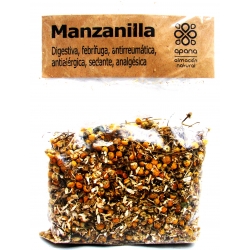 Manzanilla flor - Digestivo, sedante, analgesico x 50 grs