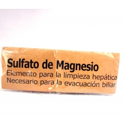 Sulfato de magnesio (p/limpieza hepatica) 4 dosis "Apana"
