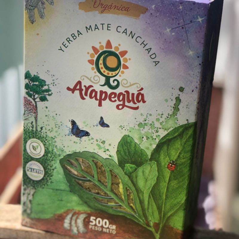 Yerba mate canchada (orgánica) "Arapegua" 