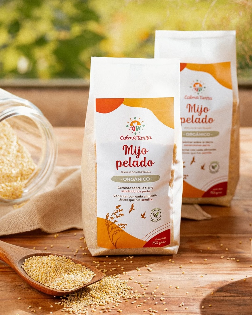 Mijo Pelado ENVASADO x750gr "Calma Tierra"