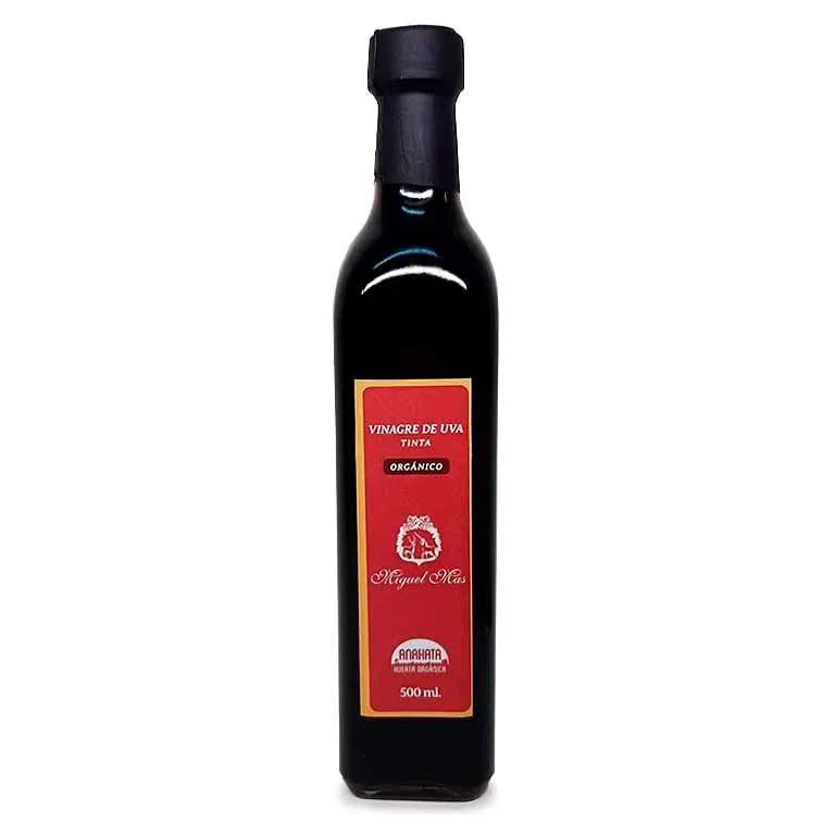 VINAGRE DE VINO TINTO orgánico ANAHATA x 500ml