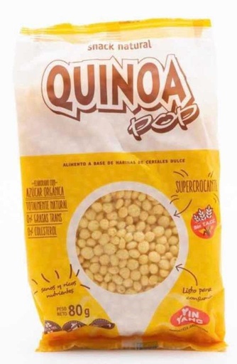 [04820] Pochoclos de quinoa c/azucar (orgánicos)  x 100 grs