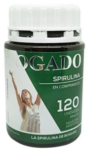 [090125151558] Espirulina "Bogado" x 120 comp
