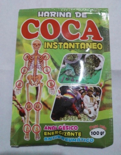 [2010000000526] Harina de coca peruana "Kallpa"