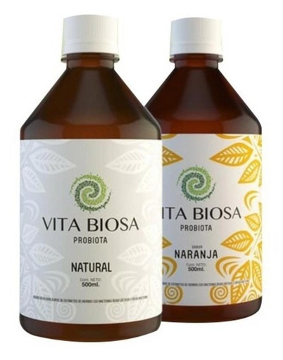 [0901251515976] Bebida Proviotica "Vita Biosa" natural-frutilla-naranja