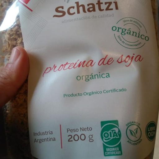 [52135] Texturizado de soja grueso (orgánico) "Schatzi" x 200 grs