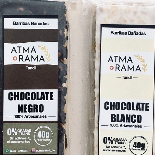 [2010000008] Barrita de Cereal artesanal Bañadas "Atmarama"