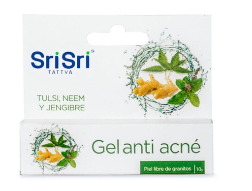 [459333] GEL ANTI ACNE (puntos negros) SRI SRI TATTVA x 10g