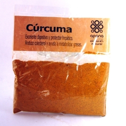[24420] Curcuma molida 100% pura india x 100 grs