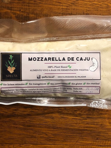 [524428768] MOZZARELLA DE CAJU "SPELTA"