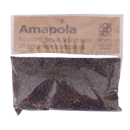 [0518-1] Amapola semillas, apta p/germinar "Apana"