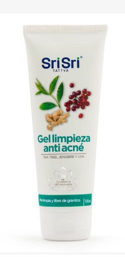 [45933133-1] Gel limpieza anti acne "sri sri" x100gr