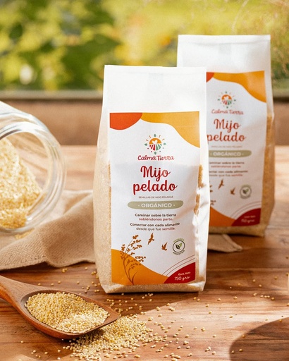 [9025-1-1] Mijo Pelado ENVASADO x750gr "Calma Tierra"